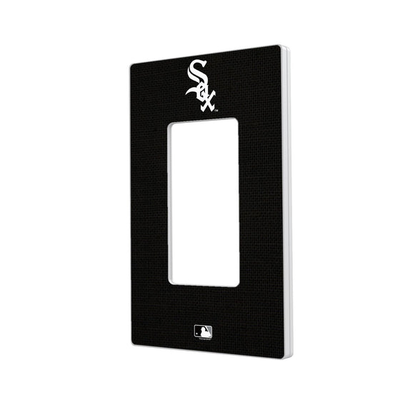 Chicago White Sox Solid Hidden-Screw Light Switch Plate - 757 Sports Collectibles