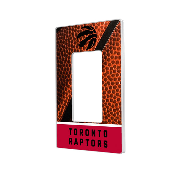 Toronto Raptors Basketball Hidden-Screw Light Switch Plate-1