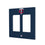 Minnesota Twins Solid Hidden-Screw Light Switch Plate - 757 Sports Collectibles