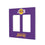Los Angeles Lakers Solid Hidden-Screw Light Switch Plate-3