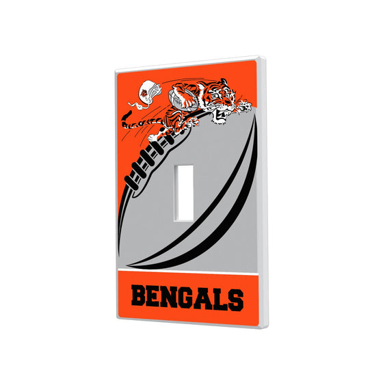 Cincinnati Bengals Passtime Hidden-Screw Light Switch Plate - 757 Sports Collectibles