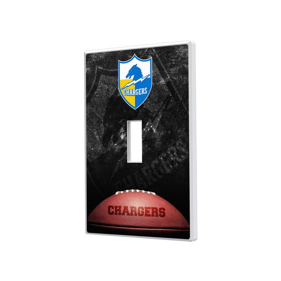 San Diego Chargers Legendary Hidden-Screw Light Switch Plate - 757 Sports Collectibles