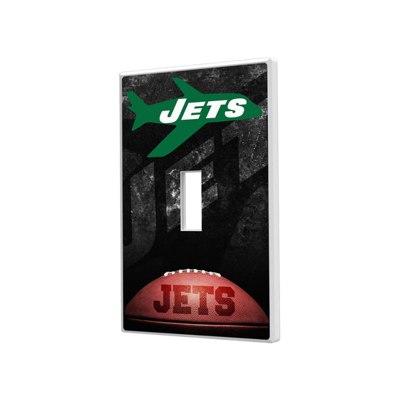New York Jets 1963 Historic Collection Legendary Hidden-Screw Light Switch Plate - 757 Sports Collectibles