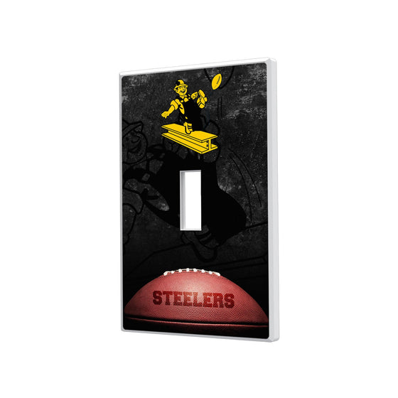 Pittsburgh Steelers 1961 Historic Collection Legendary Hidden-Screw Light Switch Plate - 757 Sports Collectibles