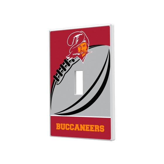 Tampa Bay Buccaneers Passtime Hidden-Screw Light Switch Plate - 757 Sports Collectibles