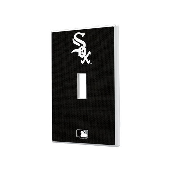 Chicago White Sox Solid Hidden-Screw Light Switch Plate - 757 Sports Collectibles