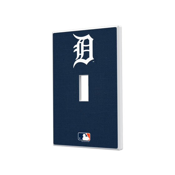 Detroit Tigers Solid Hidden-Screw Light Switch Plate - 757 Sports Collectibles