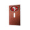 San Francisco 49ers Football Hidden-Screw Light Switch Plate-0