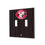 Cincinnati Reds 1978-1992 - Cooperstown Collection Pinstripe Hidden-Screw Light Switch Plate - 757 Sports Collectibles