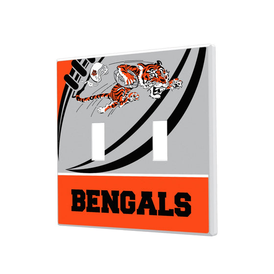 Cincinnati Bengals Passtime Hidden-Screw Light Switch Plate - 757 Sports Collectibles