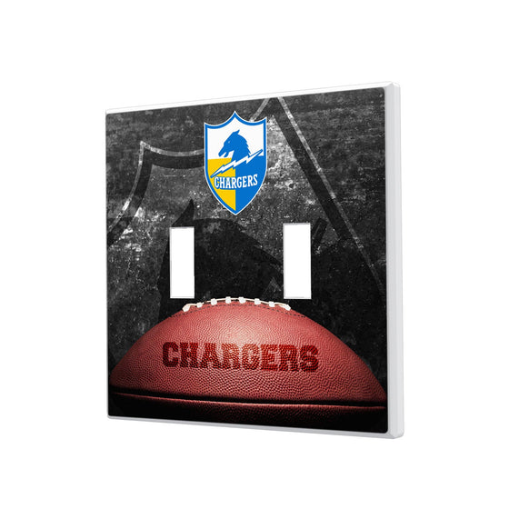 San Diego Chargers Legendary Hidden-Screw Light Switch Plate - 757 Sports Collectibles