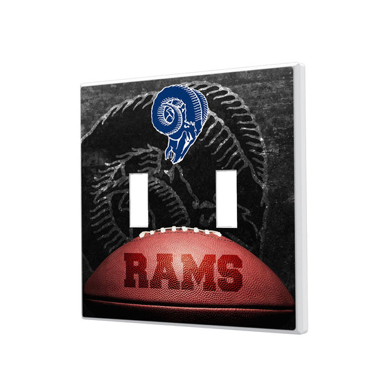 Los Angeles Rams Legendary Hidden-Screw Light Switch Plate - 757 Sports Collectibles