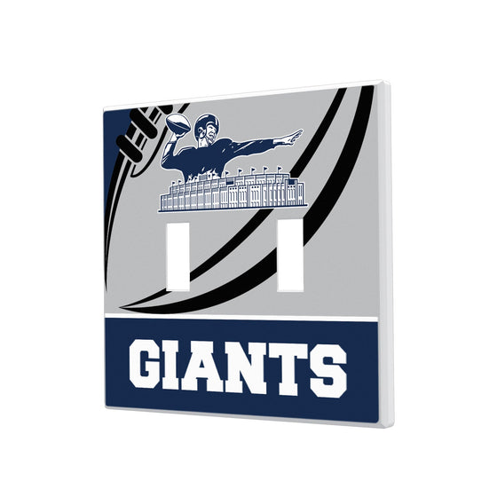 New York Giants 1960-1966 Historic Collection Passtime Hidden-Screw Light Switch Plate - 757 Sports Collectibles