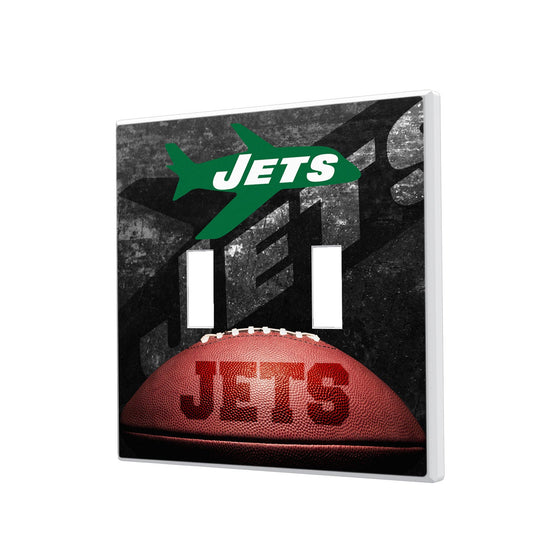 New York Jets 1963 Historic Collection Legendary Hidden-Screw Light Switch Plate - 757 Sports Collectibles