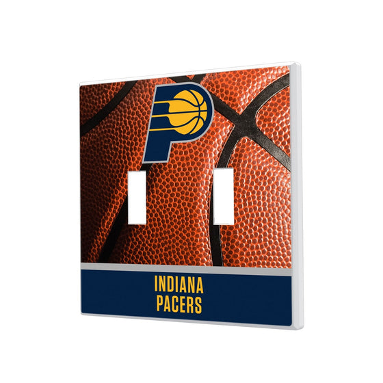 Indiana Pacers Basketball Hidden-Screw Light Switch Plate-2