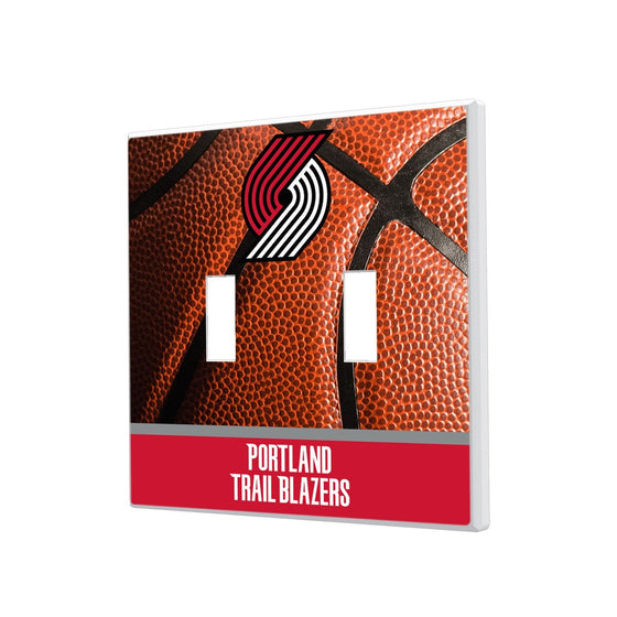 Portland Trail Blazers Basketball Hidden-Screw Light Switch Plate-2
