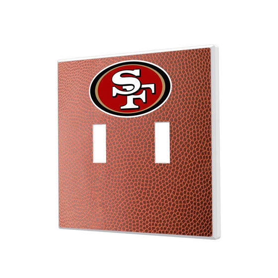 San Francisco 49ers Football Hidden-Screw Light Switch Plate-2