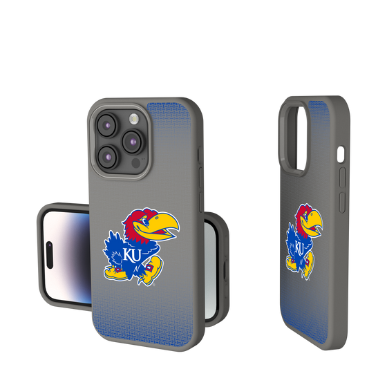 Kansas Jayhawks Linen Soft Touch Phone Case-0