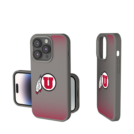 Utah Utes Linen Soft Touch Phone Case-0