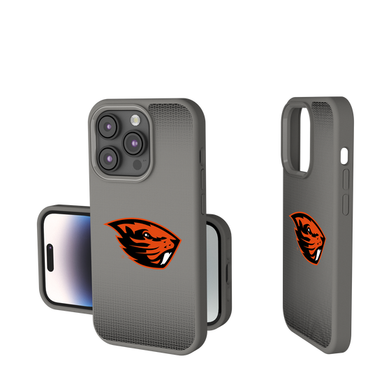 Oregon State Beavers Linen Soft Touch Phone Case-0
