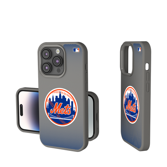 New York Mets Linen Soft Touch Phone Case-0