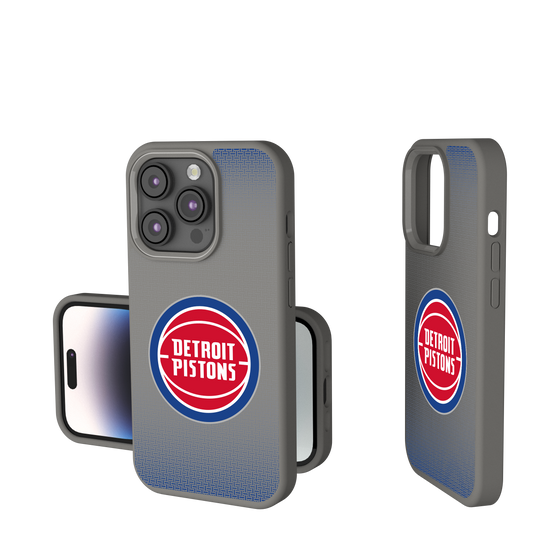 Detroit Pistons Linen Soft Touch Phone Case-0