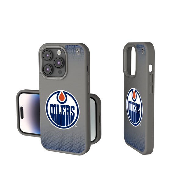 Edmonton Oilers Linen Soft Touch Phone Case-0