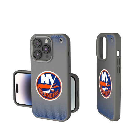 New York Islanders Linen Soft Touch Phone Case-0