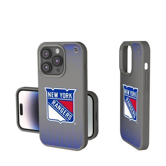 New York Rangers Linen Soft Touch Phone Case-0
