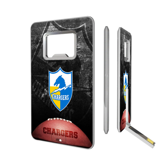 San Diego Chargers Legendary Credit Card USB Drive with Bottle Opener 32GB - 757 Sports Collectibles