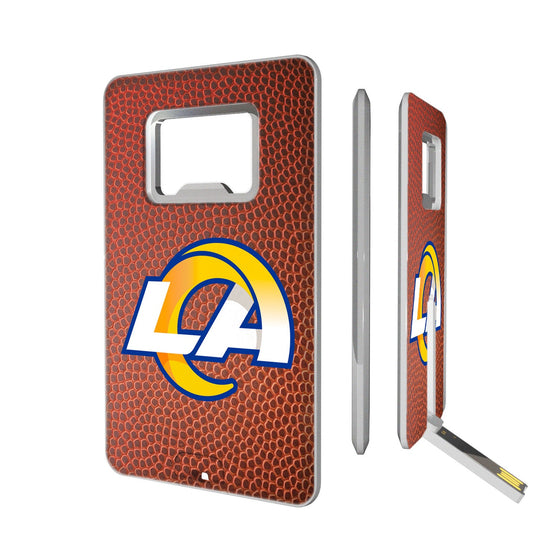 Los Angeles Rams Football Credit Card USB Drive with Bottle Opener 16GB - 757 Sports Collectibles