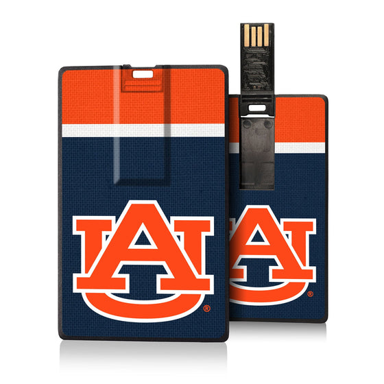 Auburn Tigers Stripe Credit Card USB Drive 16GB-0