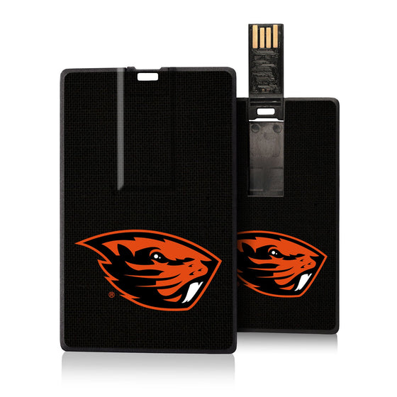 Oregon State Beavers Solid Credit Card USB Drive 16GB-0