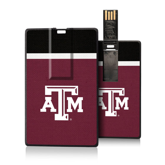 Texas A&M Aggies Stripe Credit Card USB Drive 16GB-0