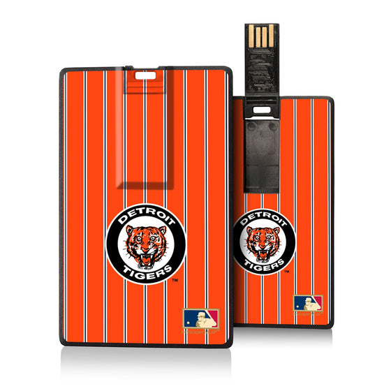 Detroit Tigers 1961-1963 - Cooperstown Collection Pinstripe Credit Card USB Drive 16GB - 757 Sports Collectibles