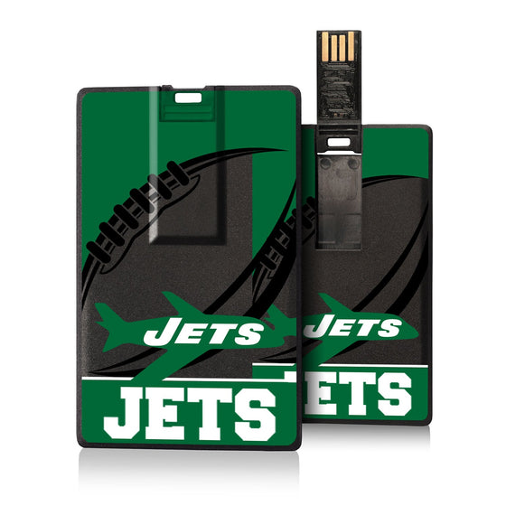 New York Jets 1963 Historic Collection Passtime Credit Card USB Drive 32GB - 757 Sports Collectibles