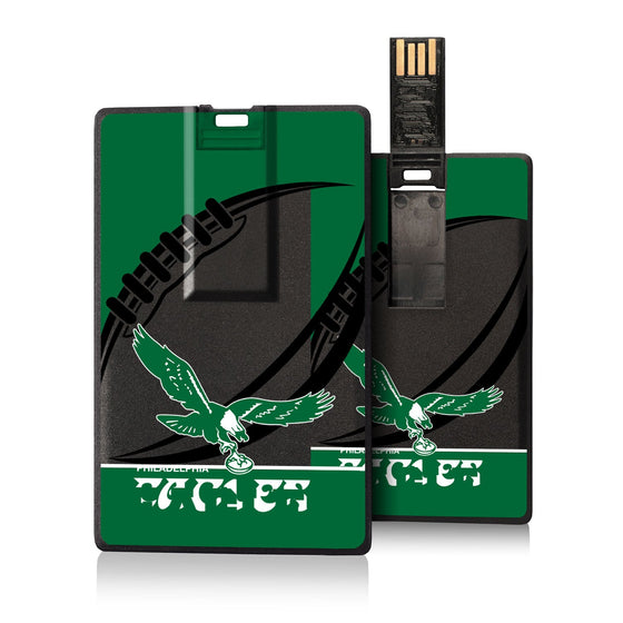Philadelphia Eagles 1973-1995 Historic Collection Passtime Credit Card USB Drive 32GB - 757 Sports Collectibles