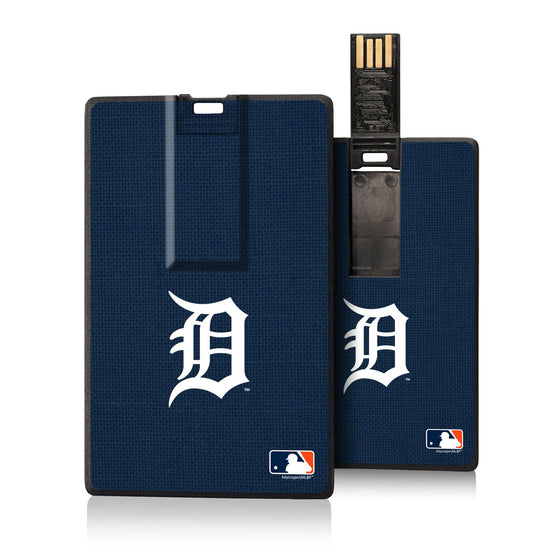 Detroit Tigers Tigers Solid Credit Card USB Drive 16GB - 757 Sports Collectibles