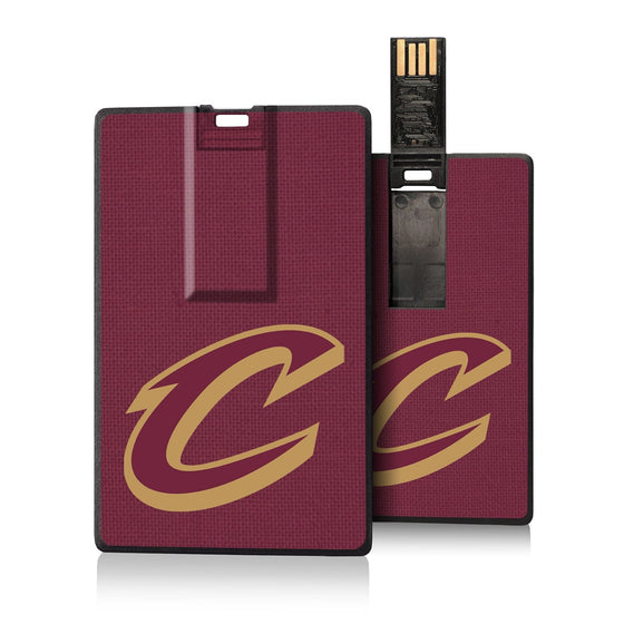 Cleveland Cavaliers Solid Credit Card USB Drive 32GB-0