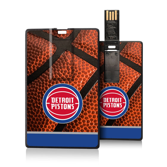 Detroit Pistons Basketball Credit Card USB Drive 32GB-0