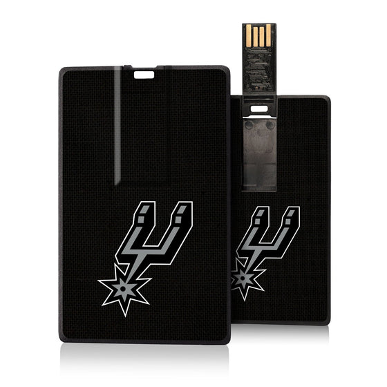 San Antonio Spurs Solid Credit Card USB Drive 32GB-0