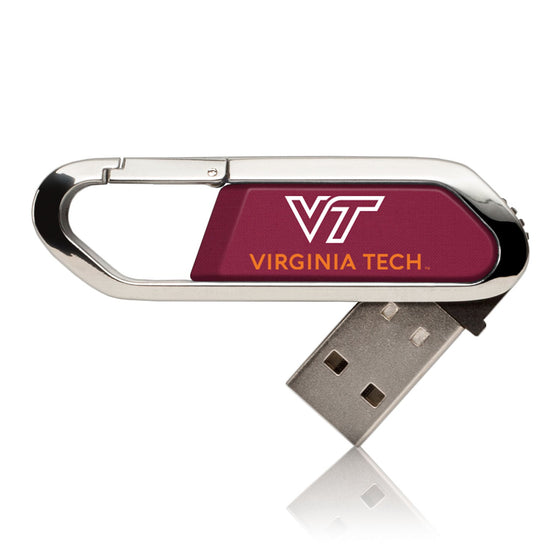 Virginia Tech Hokies Solid USB 16GB Clip Style Flash Drive-0