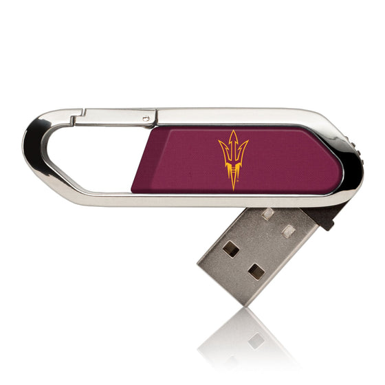 Arizona State Sun Devils Solid USB 16GB Clip Style Flash Drive-0