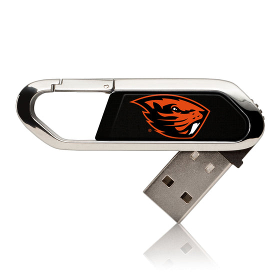 Oregon State Beavers Solid USB 16GB Clip Style Flash Drive-0