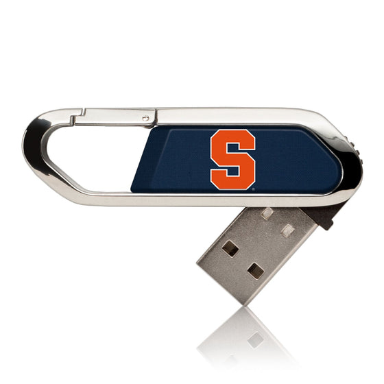 Syracuse Orange Solid USB 16GB Clip Style Flash Drive-0