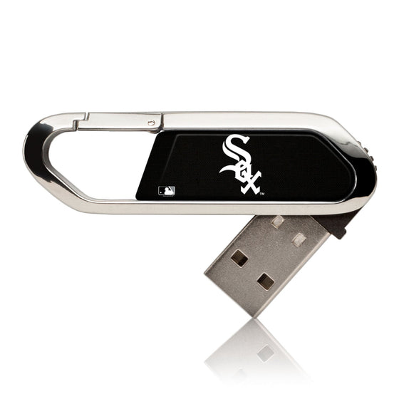 Chicago White Sox White Sox Solid USB 16GB Clip Style Flash Drive - 757 Sports Collectibles
