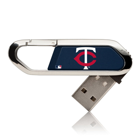 Minnesota Twins Twins Solid USB 16GB Clip Style Flash Drive - 757 Sports Collectibles