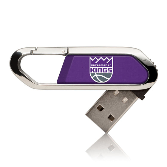 Sacramento Kings Solid USB 32GB Clip Style Flash Drive-0