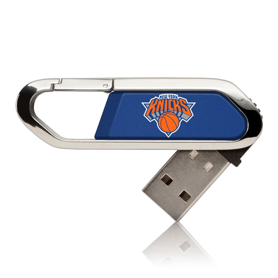 New York Knicks Solid USB 32GB Clip Style Flash Drive-0