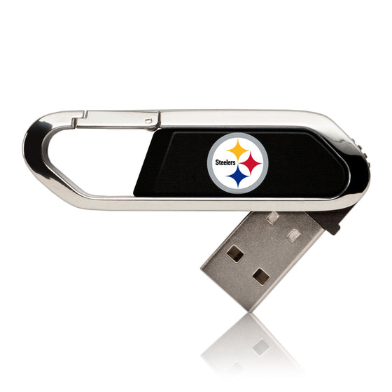 Pittsburgh Steelers Solid USB 16GB Clip Style Flash Drive - 757 Sports Collectibles